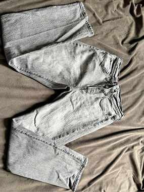 Levi's 501 Original Fit Jeans Gray Boot Cut